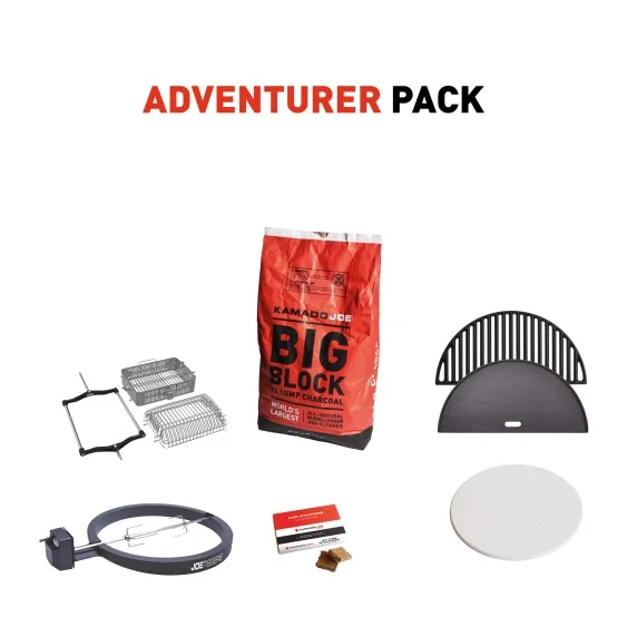 Kamado Joe Adventurer Pack - Big Joe - Level up for the best deal