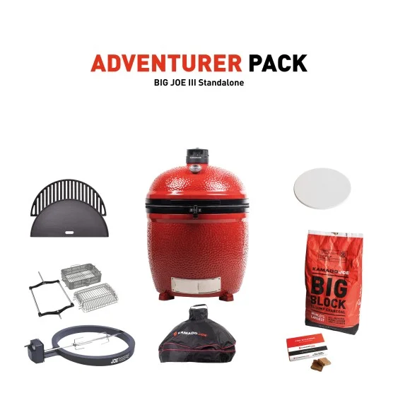 Kamado Joe - Big Joe III Standalone - Adventurer Pack