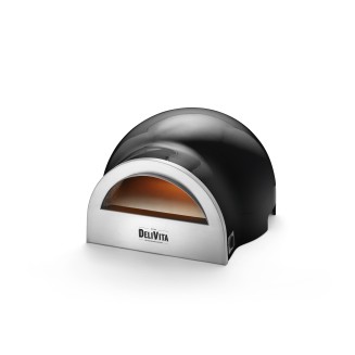 DeliVita Dual Fuel Pizza Oven - Very Black